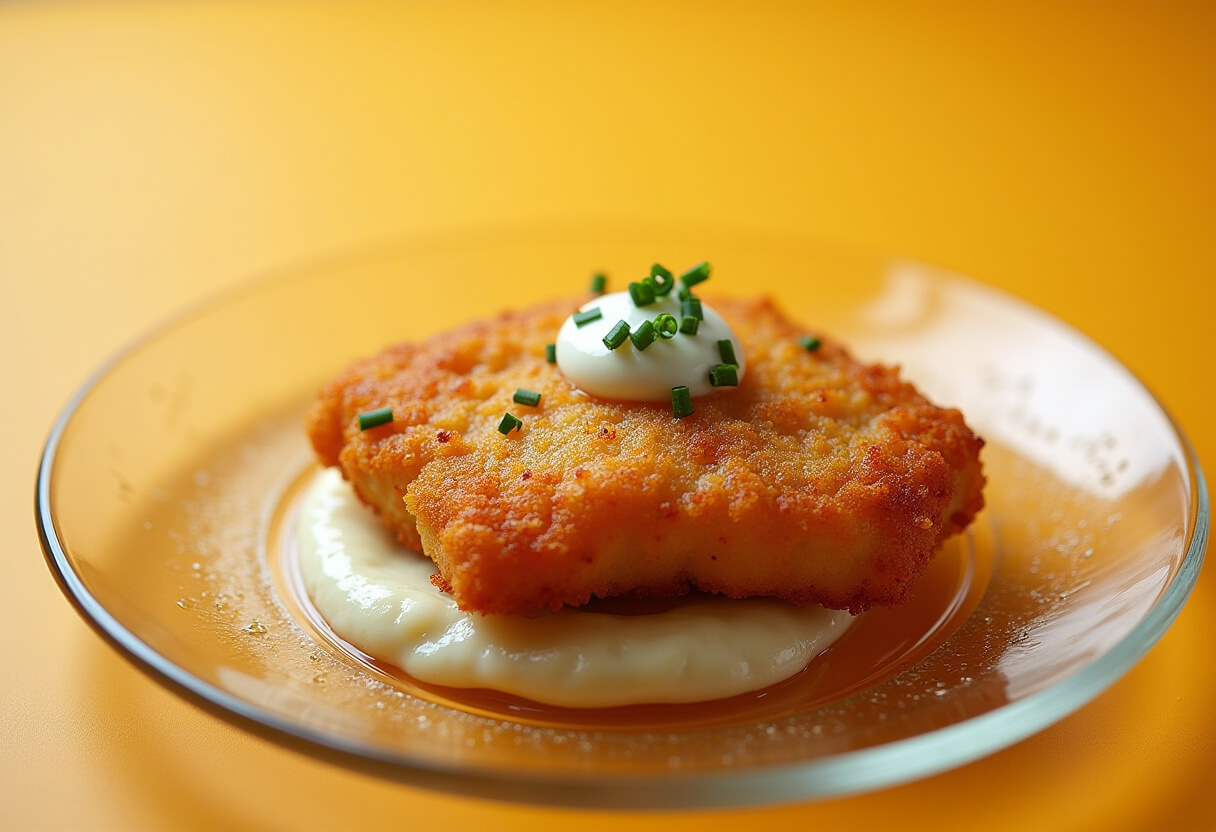 Dorsz w airfryer – chrupiący filet podany z cytryną