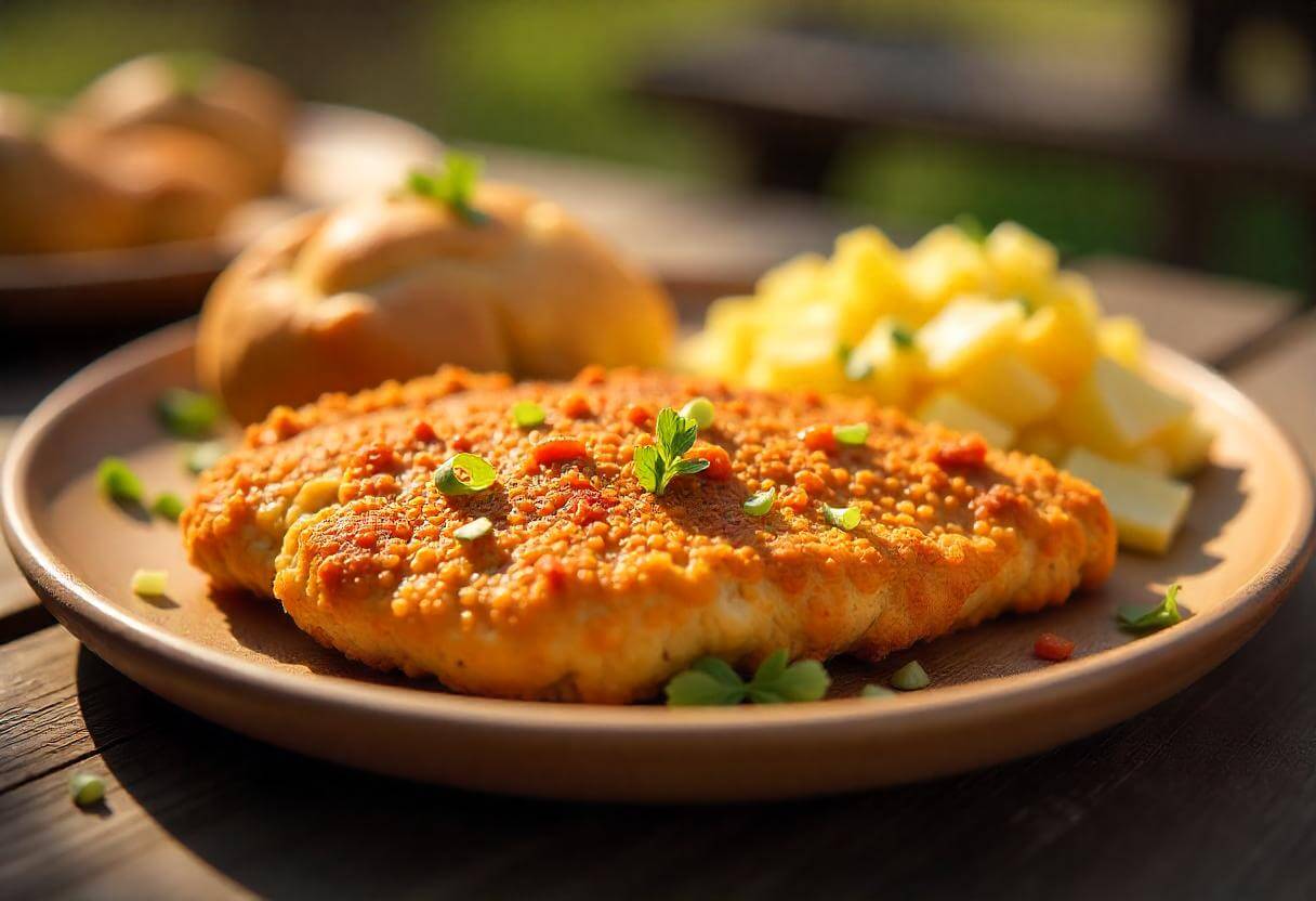 Kotlet z kurczaka w airfryer