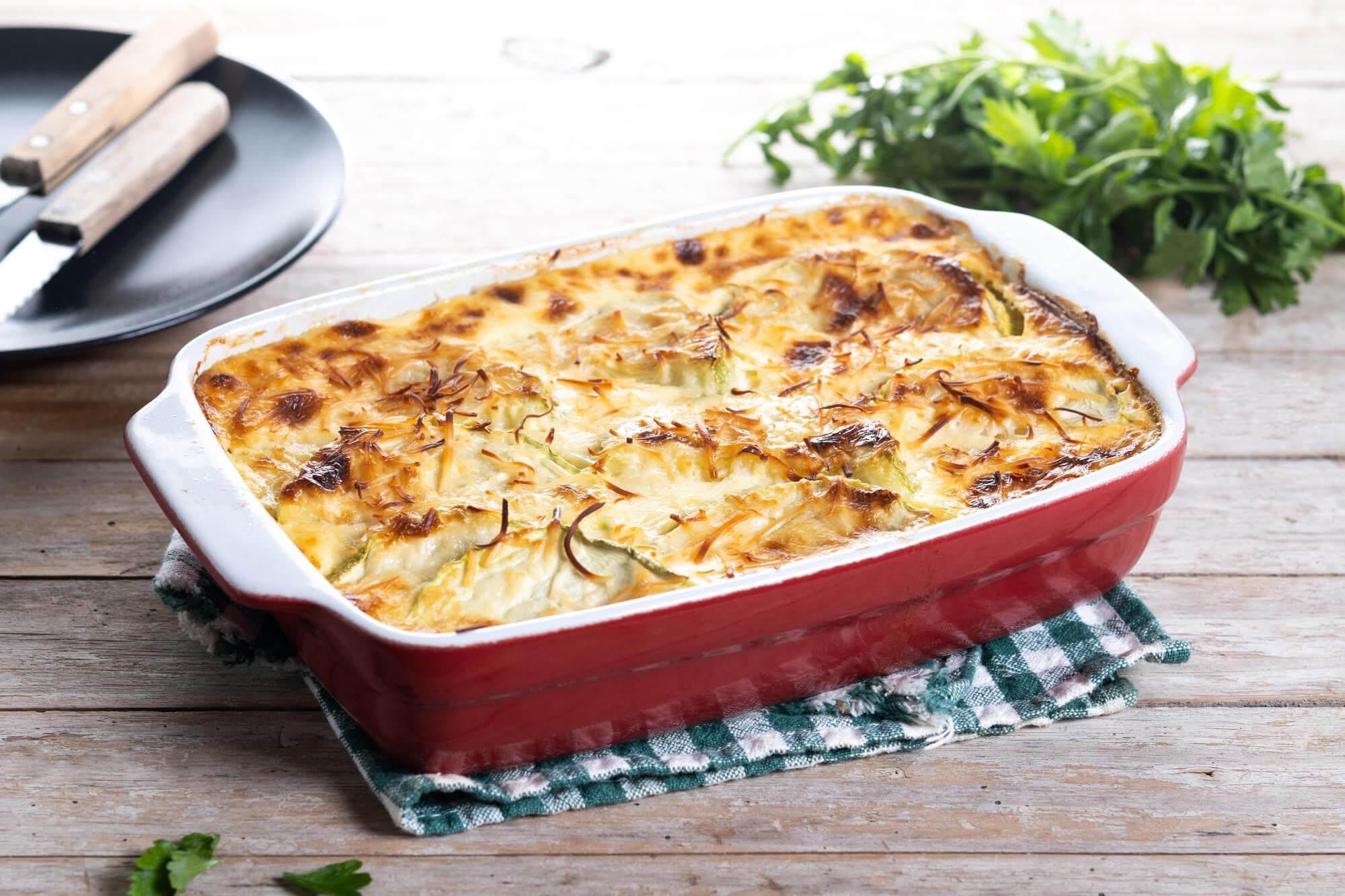 Lasagnette w airfryer - złociste i chrupiące mini-lasagne
