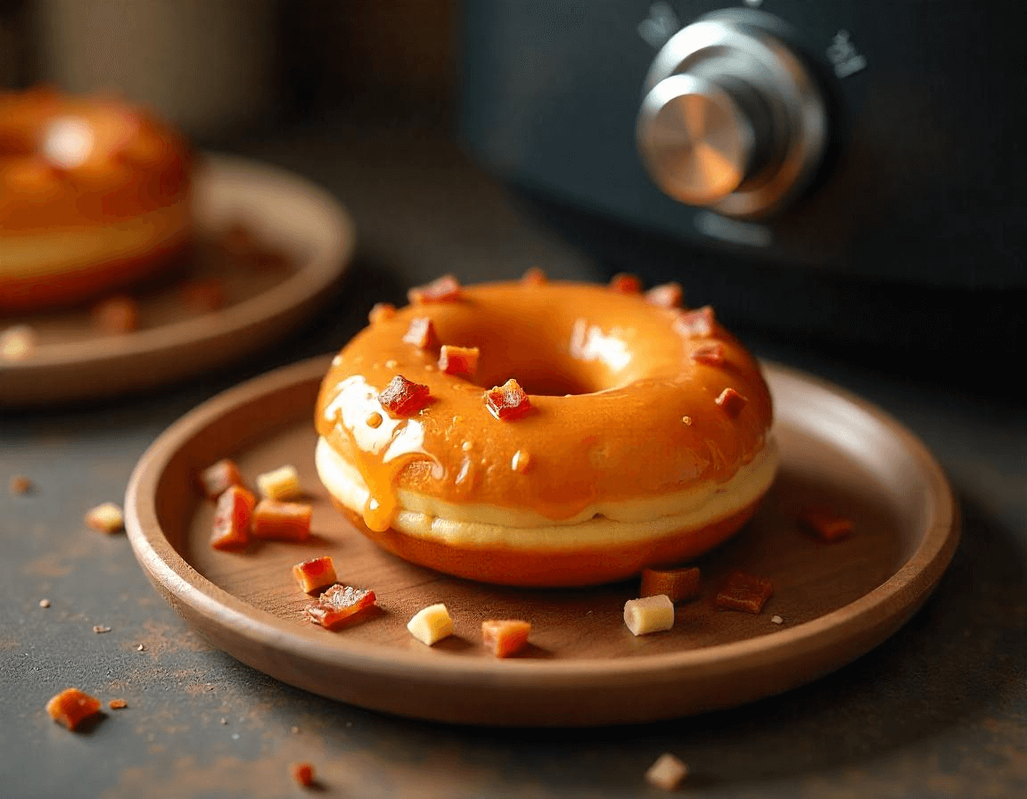 Pączki w airfryer – puszyste, złociste pączki przygotowane bez smażenia w głębokim tłuszczu.